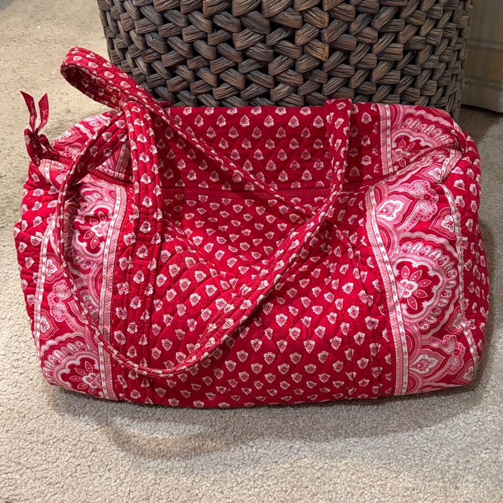 Vera Bradley Nantucket Red - Small Duffle